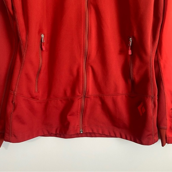 BLACK DIAMOND Women’s Large Red Full Zip Jacket - Picture 3 of 8